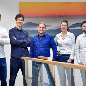 Das Team von Inline Process Solutions (IPS): (v. l. n. r.) Jonas Schulz, Robert Hesse, Dominic Wirz, Anne Friebel und Andreas Eiden. Foto: IPS